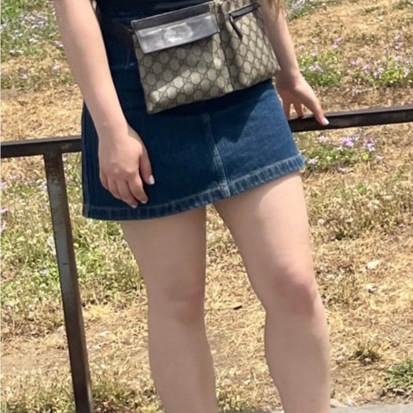 SOLD 🥰Gucci Coated Canvas GG Belt Bag - Picture 9 of 9